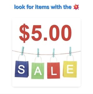 💥💥 $5 Items 💥💥